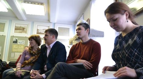 В Квартире-музее В.И. Ленина состоялось заседание Молодежного литературного салона «СимбирЛит» и кино-литературного клуба «Связь времен»