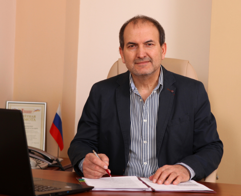 Поздравление с Международным женским днём от и.о. директора Ленинского мемориала Владимира Мельниченко