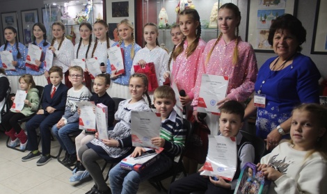 Новогодний конкурс "Рождество на ладошке" в Доме-музее В.И. Ленина  