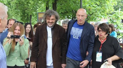 Звезду Эмира Кустурицы открыли на Аллее звезд в Ульяновской области