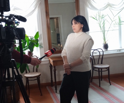 В Доме-музее В.И. Ленина состоялась съемка сюжета для программы телеканала Репортер 73  
