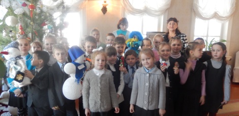 Парад Снеговиков в Доме-музее В.И.Ленина