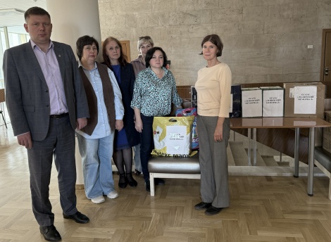 Сотрудники Ленинского мемориала приняли активное участие в сборе гуманитарной помощи для участников специальной военной операции  