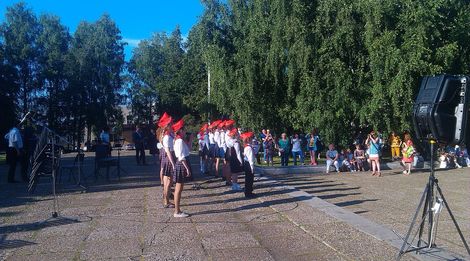 В Ульяновске торжественно открыли «Аллею пионеров»