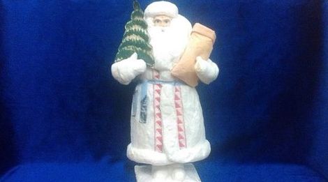 "Галерея советского мира".Дед Мороз 50-х годов.