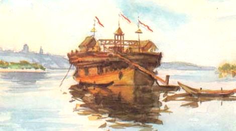 Передвижная выставка из фондов Ленинского мемориала «Волга в акварелях Д.И. Архангельского» путешествует по Поволжью