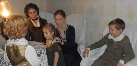 Кадры из детства Ильича снимали в Доме-музее В.И. Ленина