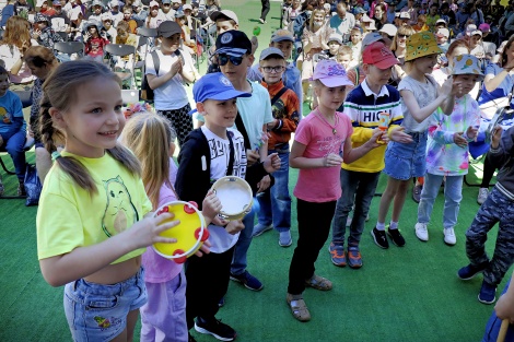 Ленинский мемориал провел праздничные мероприятия ко Дню защиты детей 1 июня