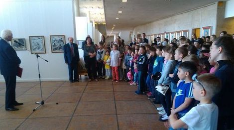 Состоялось открытие выставки «Наследники Великой Победы» 