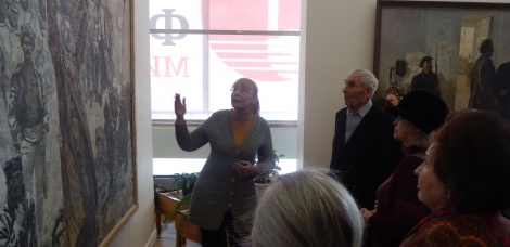 Выставка «Великая российская революция в изобразительном искусстве» открылась в Ленинском мемориале