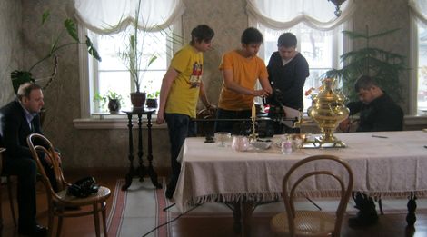 В Доме-музее В.И. Ленина прошли телевизионные съемки