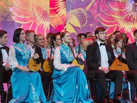 Ульяновский оркестр русских народных инструментов выступил в гала-концерте Фестиваля национальных оркестров России в Москве