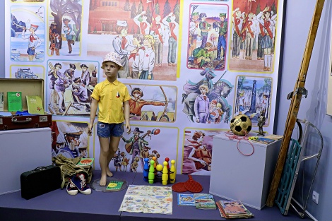 В Квартире-музее семьи Ульяновых открылась выставка «Страна Пионерия»