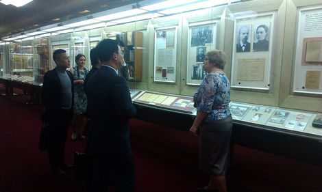 Ленинский мемориал посетила делегация провинции Аньхой Китайской Народной Республики