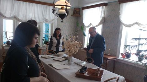 Денис Драгунский посетил Дом-музей В.И. Ленина