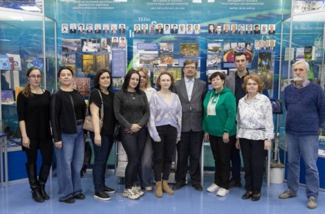 Сотрудники Ленинского мемориала в Димитровграде 