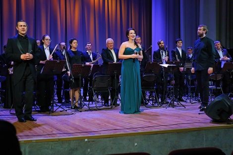 Ульяновский государственный духовой оркестр «Держава» выступил с концертом памяти Валерия Халилова