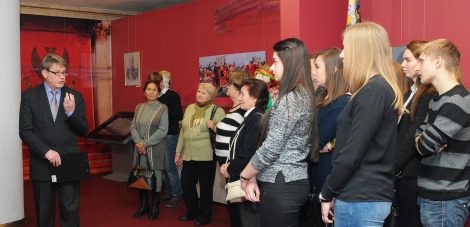 Открытие выставки «Карамзинская верста российского консерватизма» состоялось в Ленинском мемориале 10 декабря