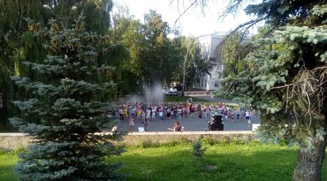 Состоялся очередной концерт на музыкальной площадке «Рок у фонтана»