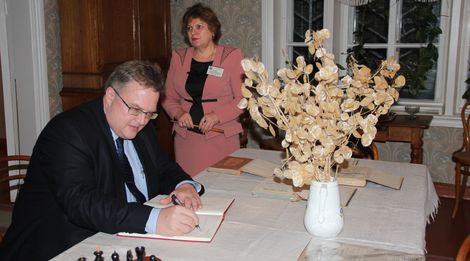 Делегация Посольства Королевства Дании в Российской Федерации во главе с Чрезвычайным и Полномочным Послом Томасом Винклером посетила Дом-музей В.И. Ленина