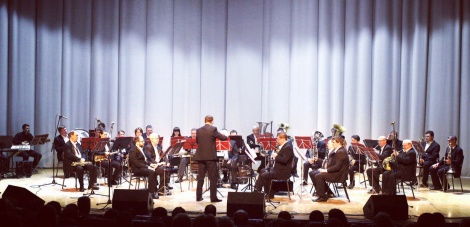 В дни проведения 56-го Международного музыкального фестиваля «Мир, Эпоха, Имена…» Ульяновский государственный духовой оркестр «Держава» представил классические произведения и песенные хиты