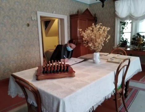 Народная артистка РФ, прима-балерина Большого театра России Светлана Захарова посетила Дом-музей В.И. Ленина